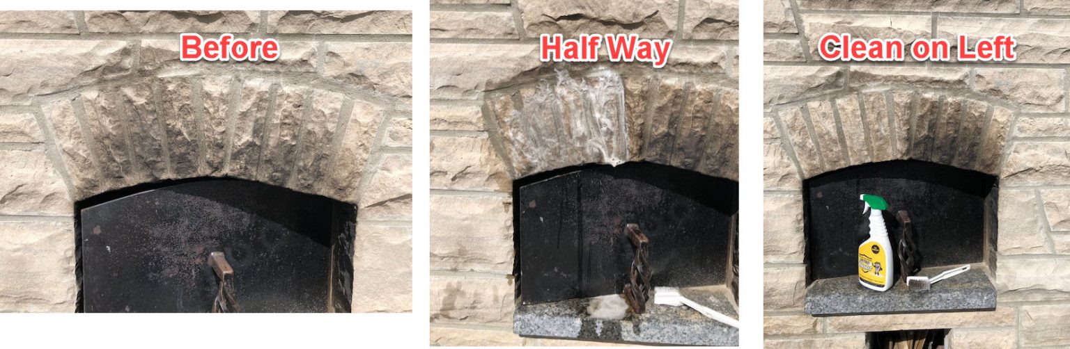 Clean Soot Clean Fireplace Soot Clean Soot from Stone Clean